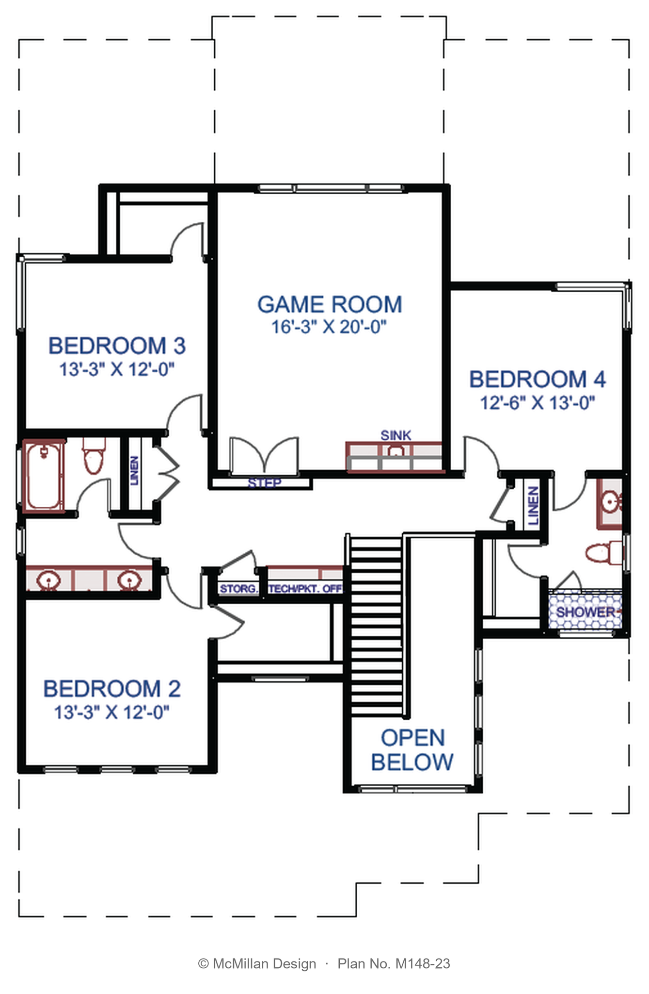 Bay second floor plan — click to expand