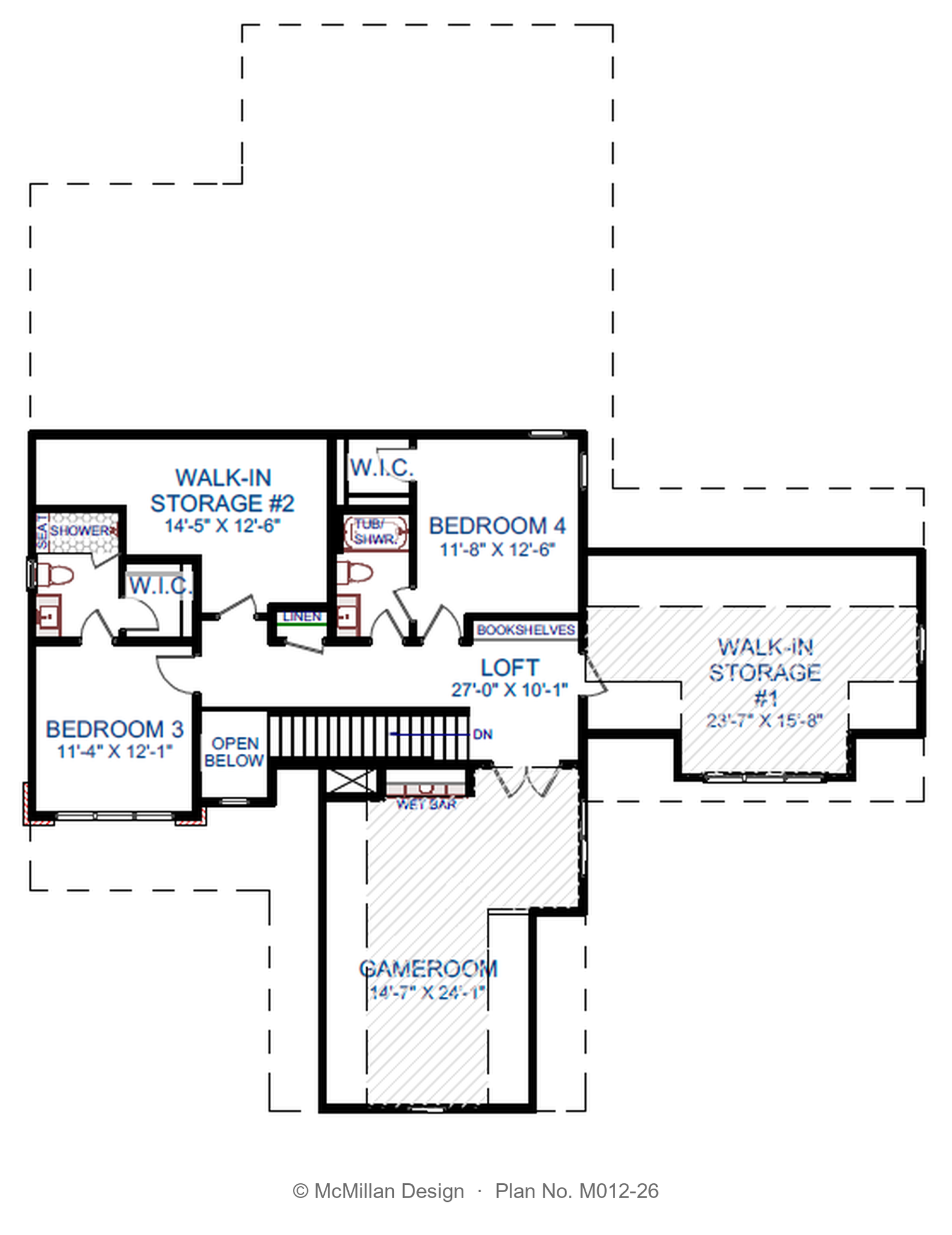 Blackberry second floor plan — click to expand